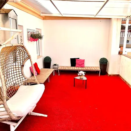 The Red Terrace Penthouse A 7km Center Granada Apartment *